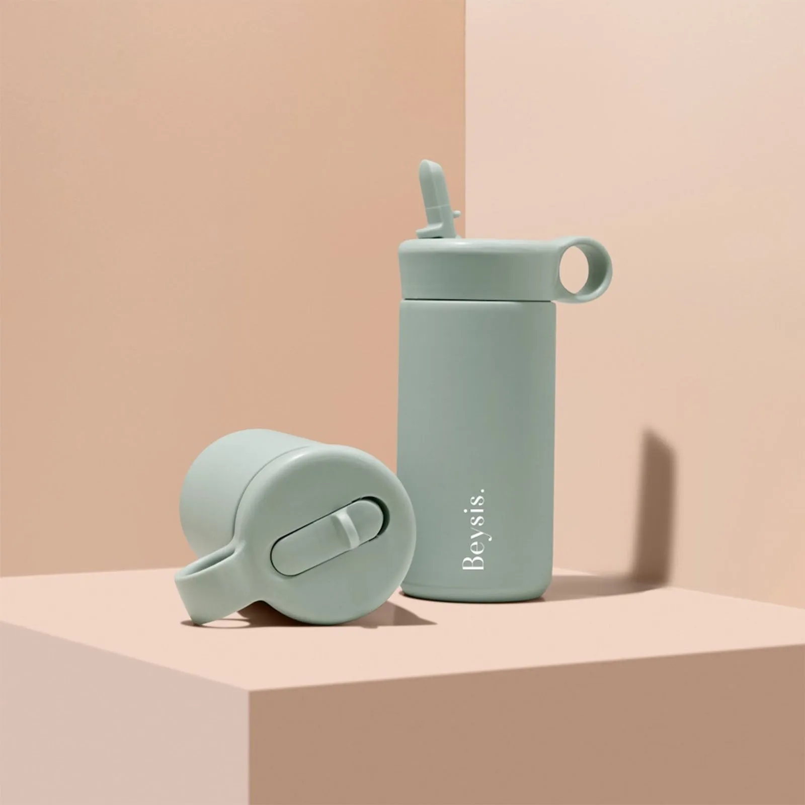 Kids Water Bottle 300ml - Pastel Green