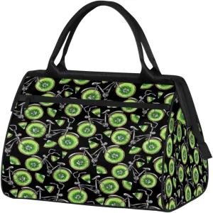 Kiwi Wheels Travel Duffel Bag Sports Travel Duffel Bag Waterproof Durable Large Gym Tote Bag Weekender Overnight Bag for Women Travel Gym Yoga