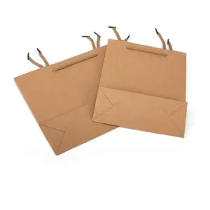 Kraft Paper Bags with Handles 50PCS 6Sizes