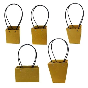 Kraft Paper Flower Bags 25PCS 5Sizes