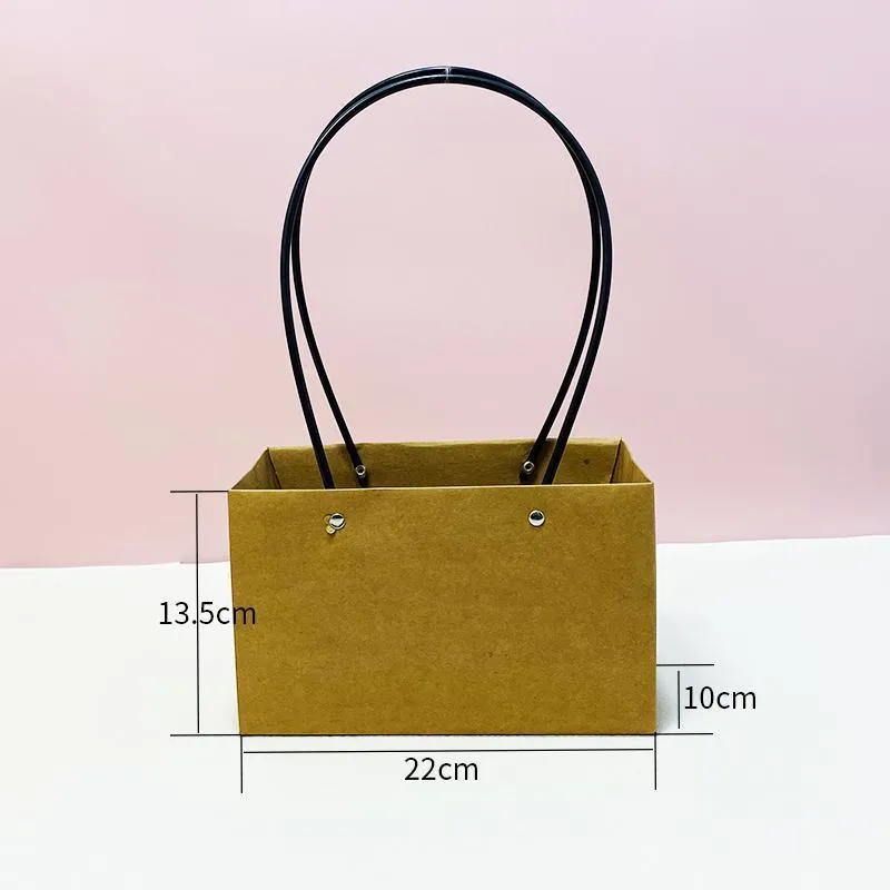 Kraft Paper Flower Bags 25PCS 5Sizes