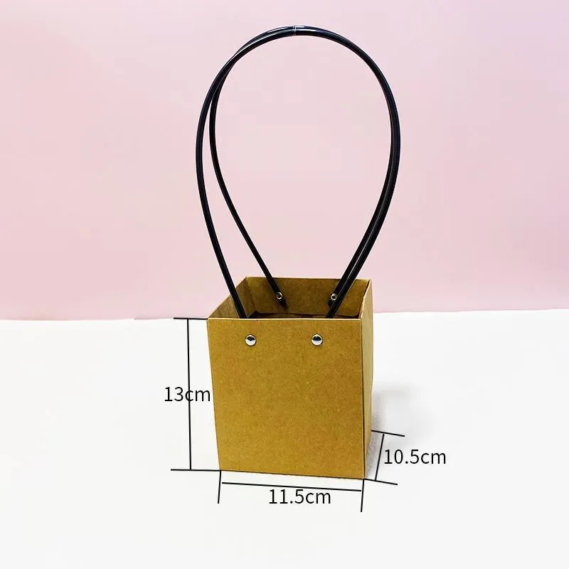 Kraft Paper Flower Bags 25PCS 5Sizes