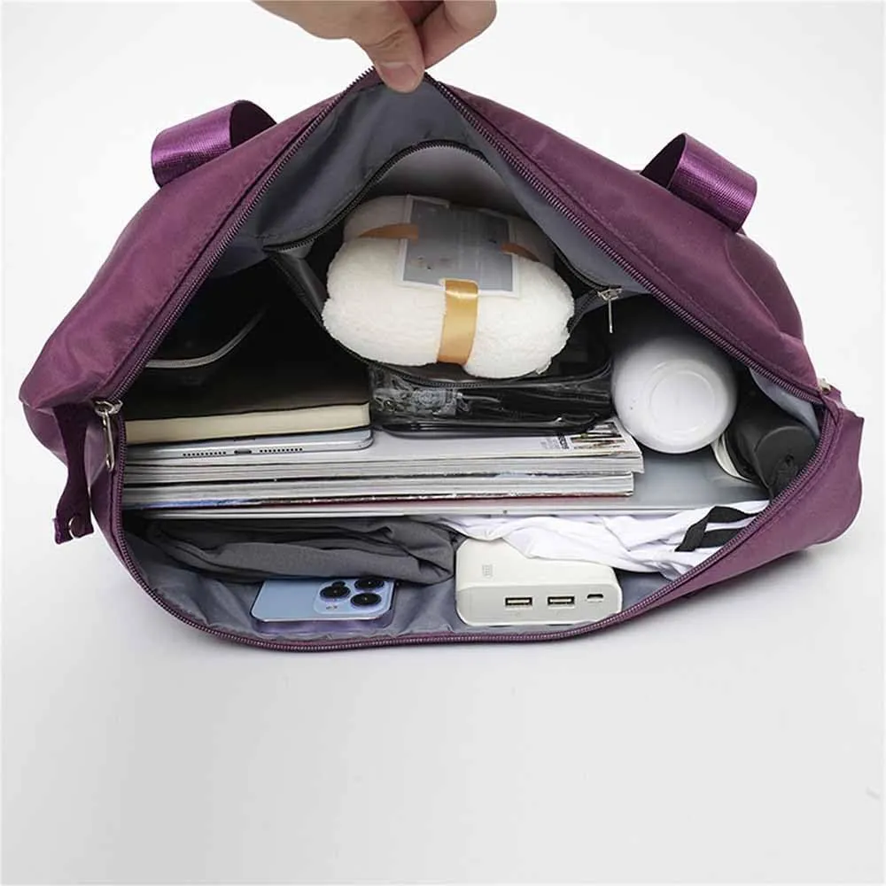 Kulken Pepepo Beentetravel Bag With Wheels,Large Capacity Travel Bag -Universal Wheel Removable,2025 New Large Capacity Travel Bag, Universal Wheel Removable (Light purple)