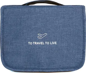 L&FY Multifunction Portable Travel Toiletry Bag Cosmetic Makeup Pouch Toiletry Case Wash Organizer