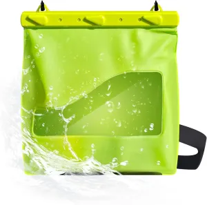 LAQ DESiGN STAYDRY Waterproof Bag, Dry Bag with Shoulder Strap for Swimming, Boating, Traveling, Snorkeling, Kayaking, Fishing, Diving, Hiking, Camping-Large (Green)