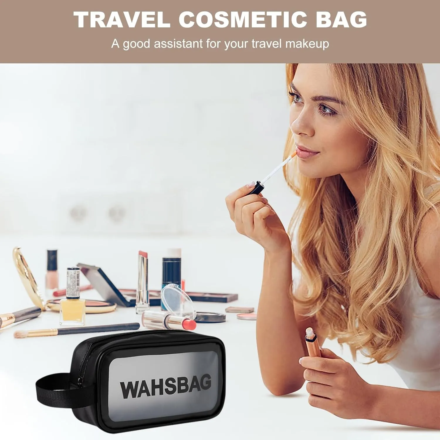 Large Capacity Travel Bag, Foldable Travel Bag, Expandable Travel Duffel Bag, Collapsible Waterproof Large Capacity Travel Handbag, Overnight Bag for Women and Man