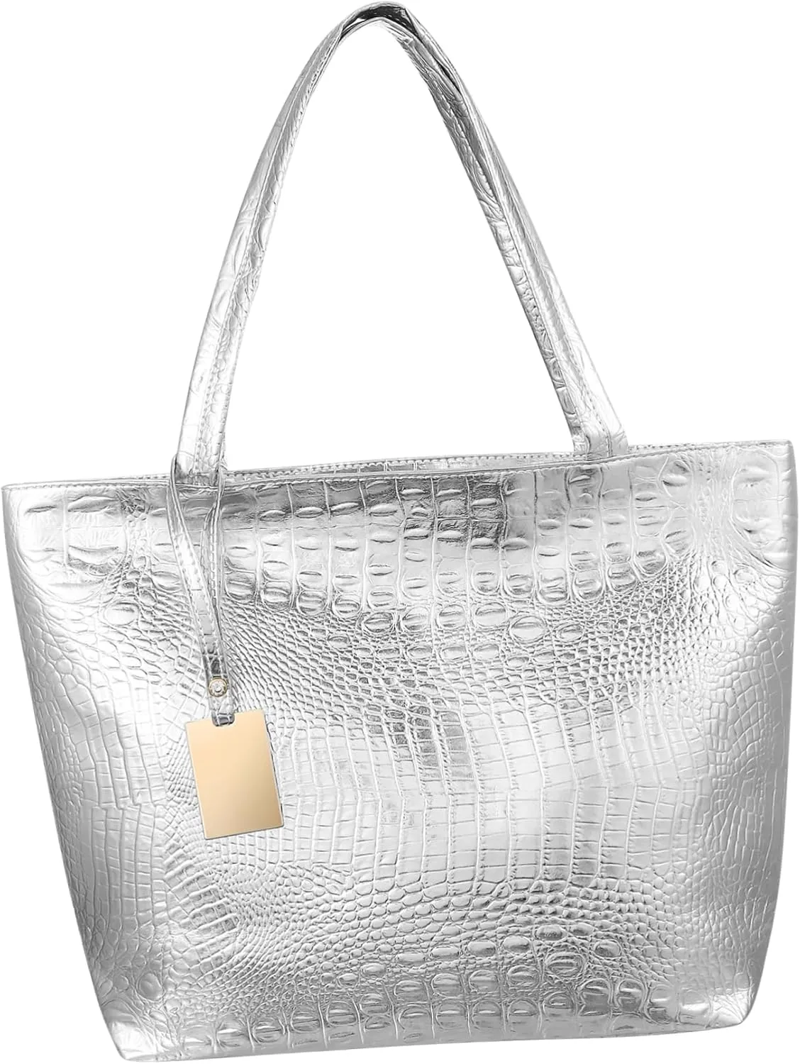 Large Capacity Women Handbag Fashionable Black Tote Bag for School Work Daily Use Versatile Shoulder Bag