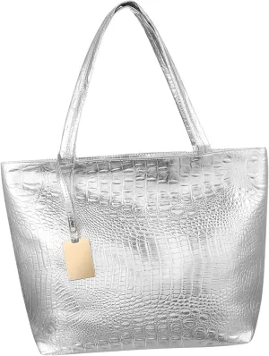 Large Capacity Women Handbag Fashionable Black Tote Bag for School Work Daily Use Versatile Shoulder Bag