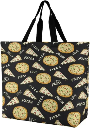 Large Tote Top Handle Bag, Shopping Handbag Big Polyester Shoulder Hand Bags