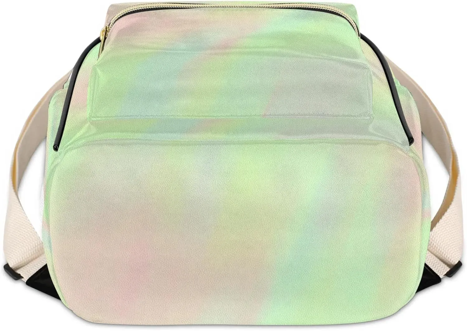 Leather Backpack Purse for Women,Personalized with Names Back Pack Purses Mini Backpacks Women's Shoulder Bags,Custom Fashion Diaper Bag for Work Travel Sport Concert Events Stylish Daypack,Green