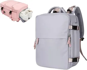 Levettevac Mochila, Levettebag, Levette Bag, Levettevac Backpack, Large Capacity Backpack with Separate Shoe Compartment (Purple)