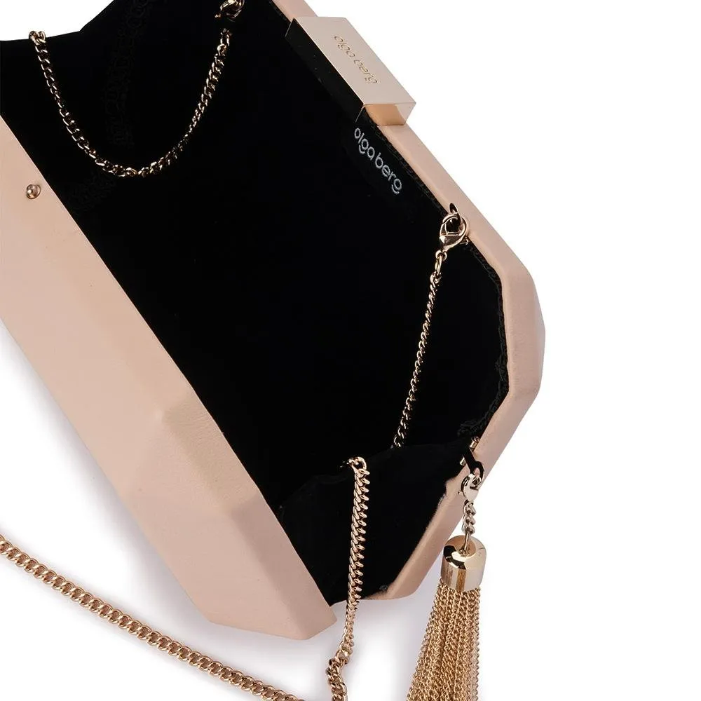 LIA Facetted Clutch