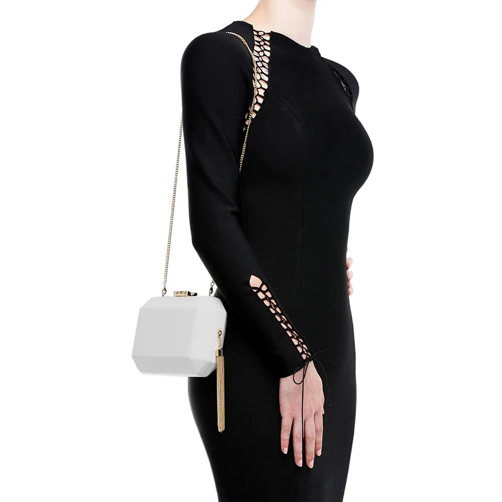 LIA Facetted Clutch