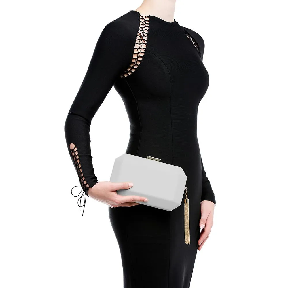 LIA Facetted Clutch