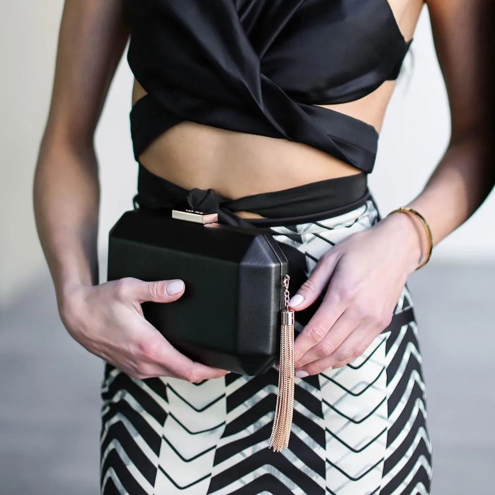 LIA Monogrammed Clutch