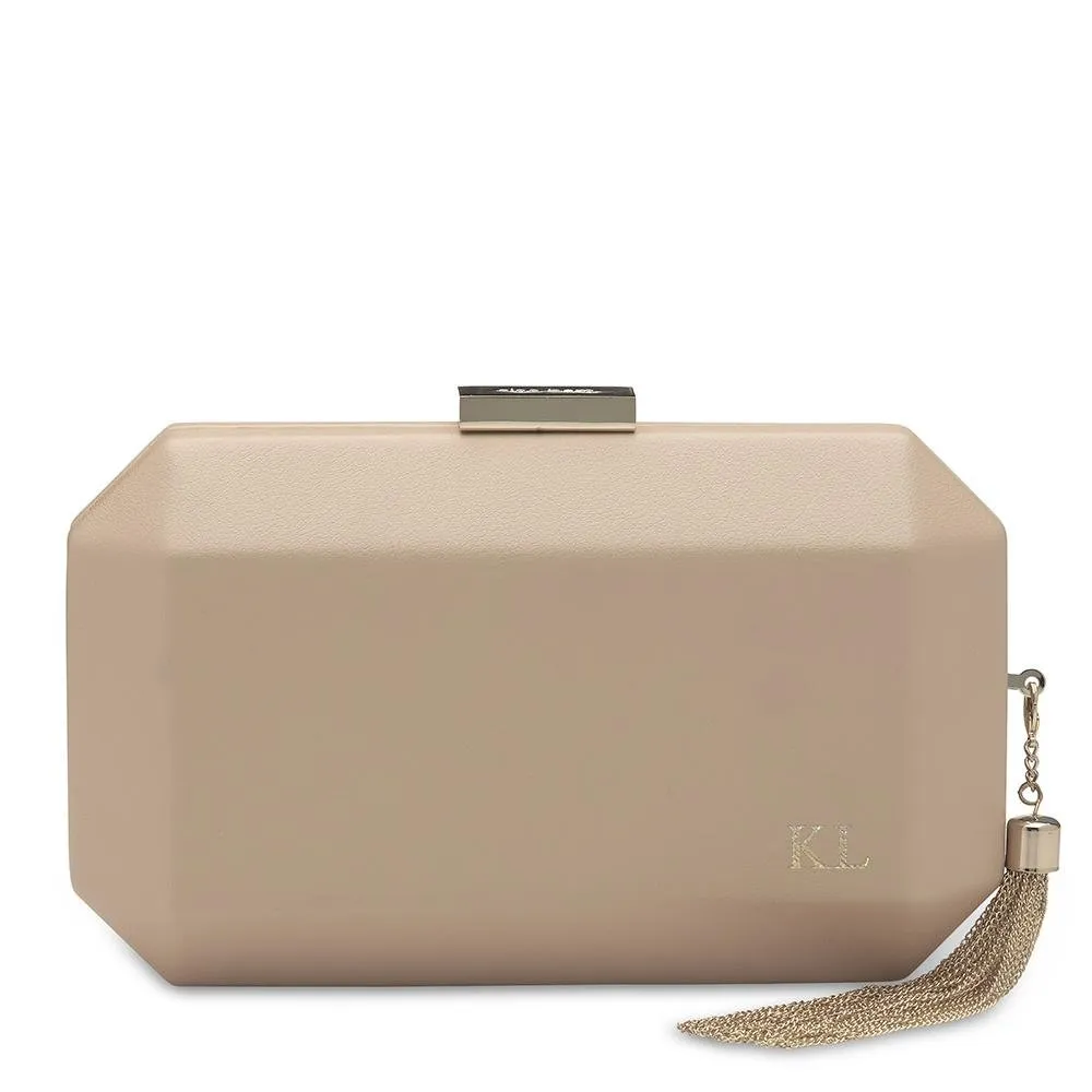 LIA Monogrammed Clutch