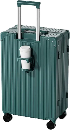 Lightweight Suitecase With Carry-on Bag, With Spinner Wheels, Expandable Luggage, Equipped With Anti-pick Combination Lock (Color : 20 Rack, Size : Green)