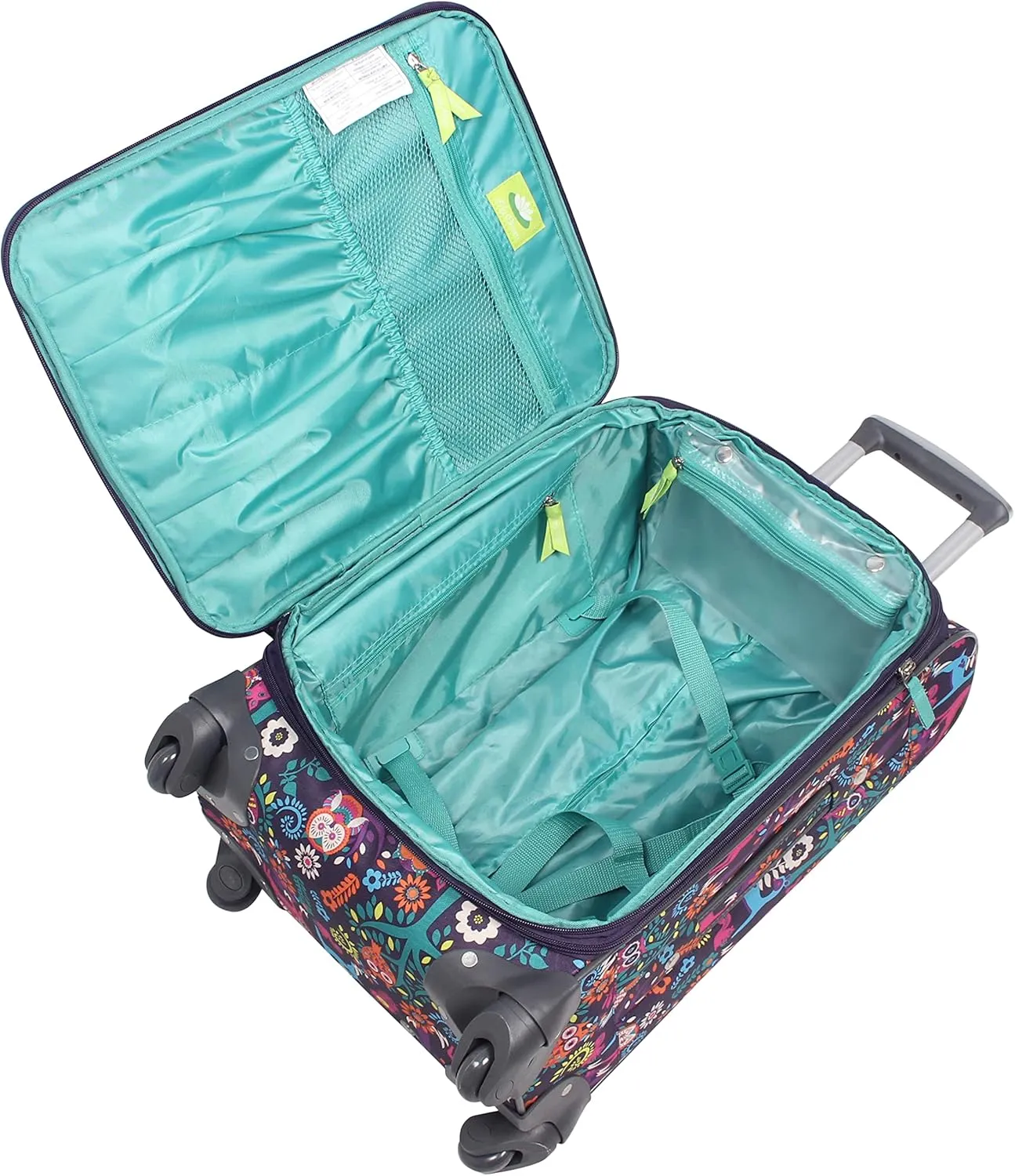 Lily Bloom Luggage Sets 3 Piece with Spinner Wheels, Expandable Suitcase for Women
