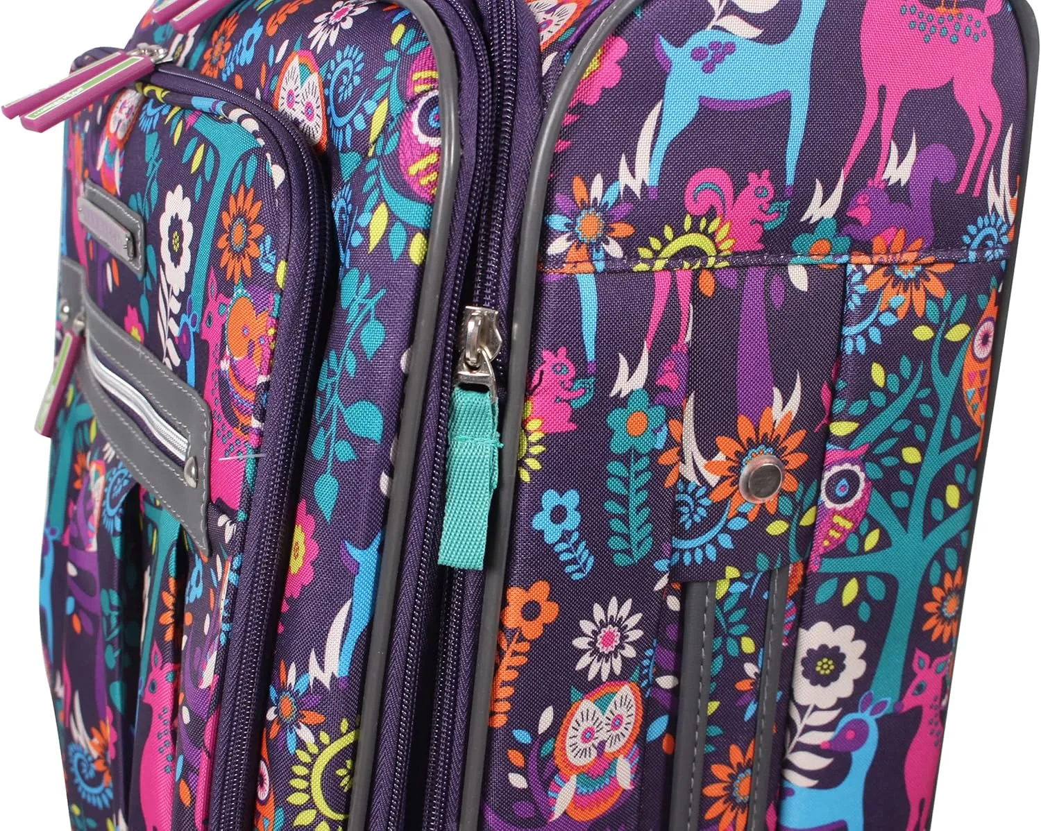 Lily Bloom Luggage Sets 3 Piece with Spinner Wheels, Expandable Suitcase for Women