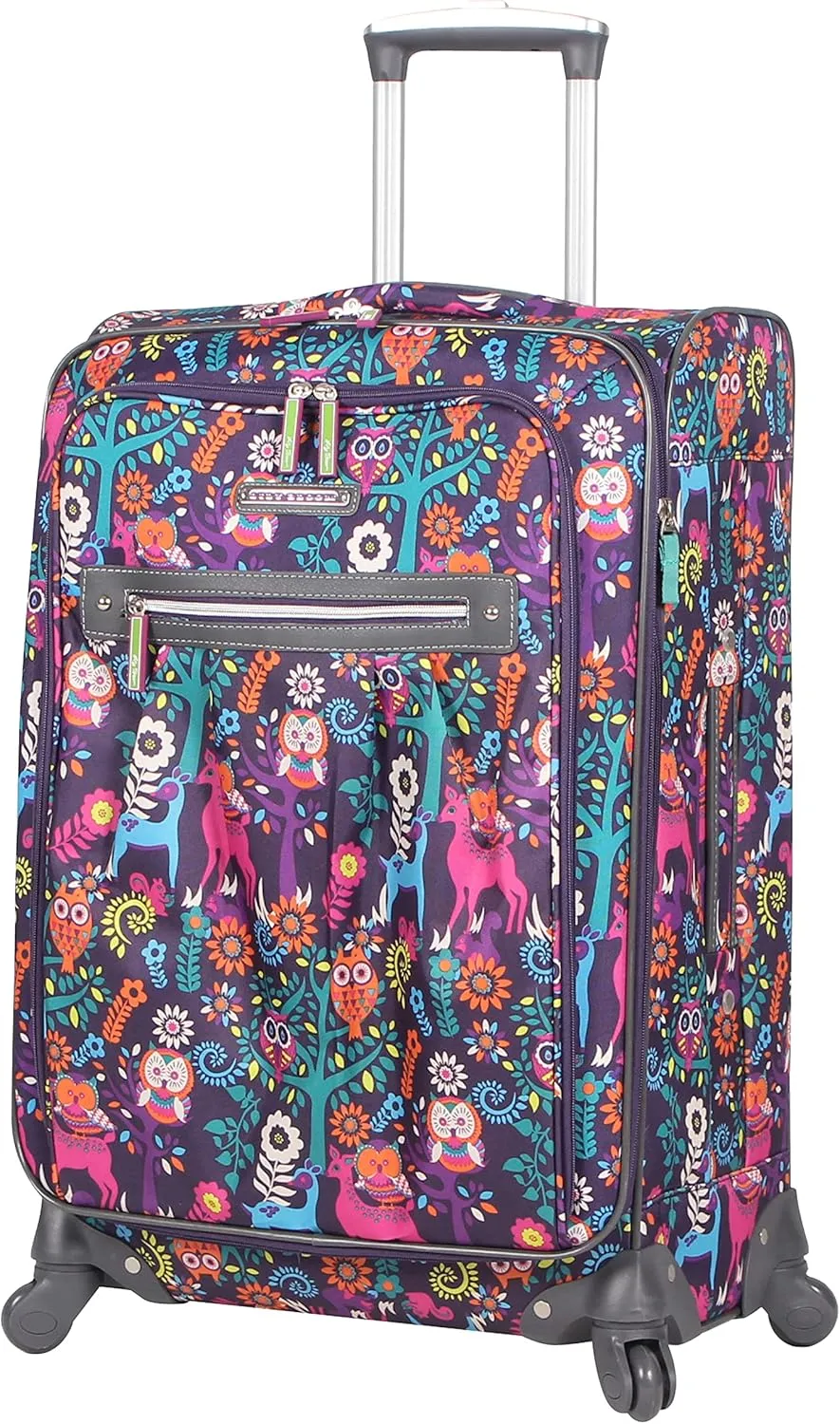 Lily Bloom Luggage Sets 3 Piece with Spinner Wheels, Expandable Suitcase for Women