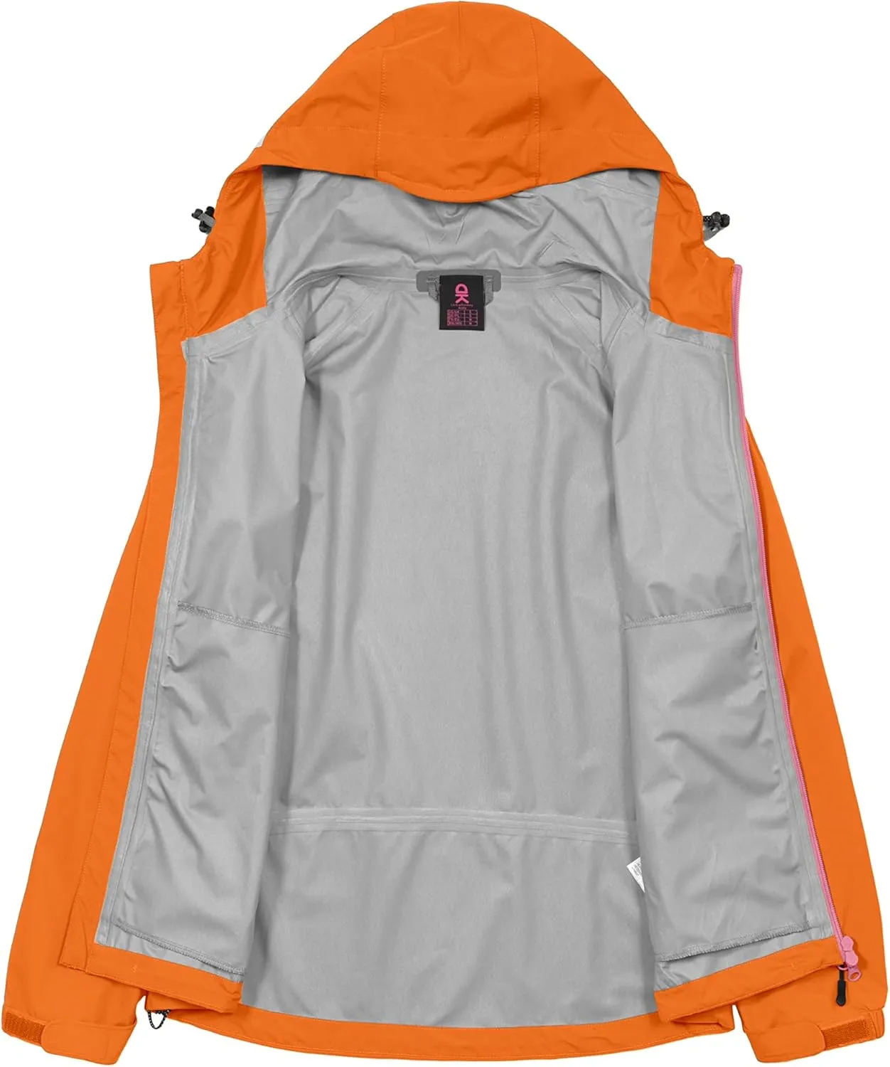 Little Donkey Andy Women’s Waterproof Rain Jacket Lightweight Outdoor Windbreaker Rain Coat Shell for Hiking, Travel