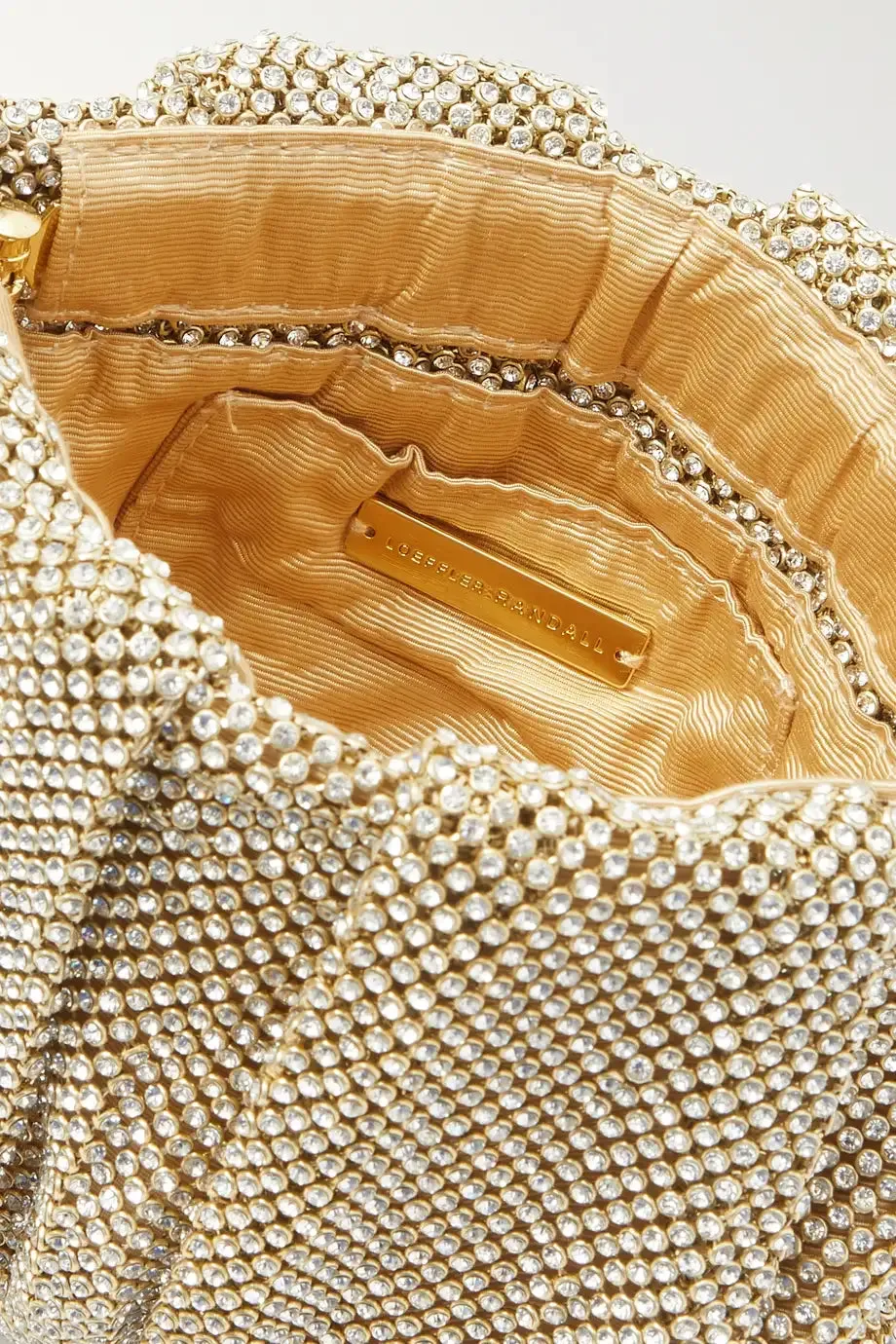 Loeffler Randall Mesh Clutch