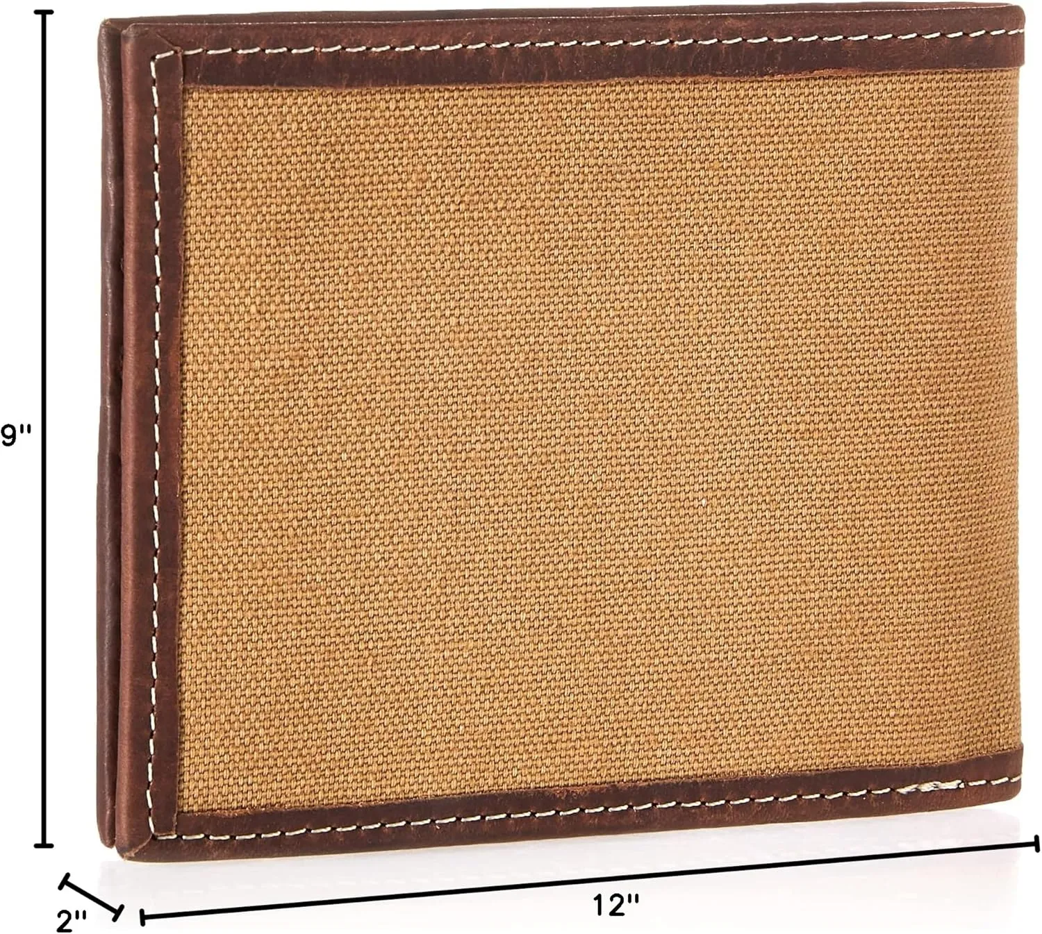 Lucky Brand Men's Bifold Wallet | Id Window | Card Slots | Leather | Organization | Durable | Stylish