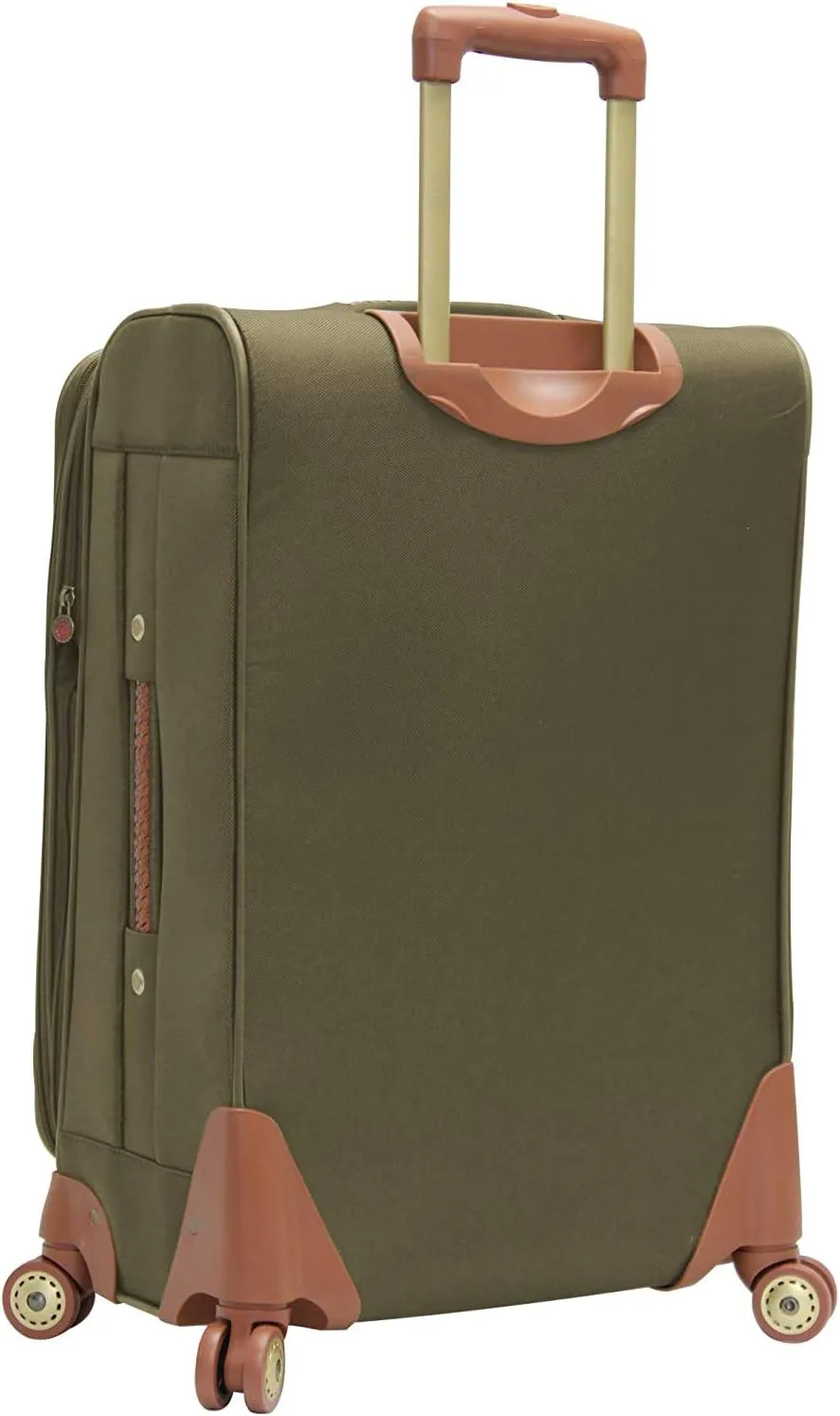 Luggage Sets with Spinner Wheels, Softside Expandable 20" 24" 28" Suitcase Carry-On 15 Inch Tote Bag