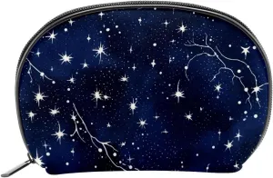 Makeup Bag Organizer,Cosmetic Bags for Women,Constellation Universe Galaxy,Small Makeup Pouch