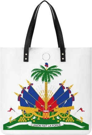 Marshall Lslands Flag Women's Leather Hobo Handbag Stylish Tote for Everyday Essentials