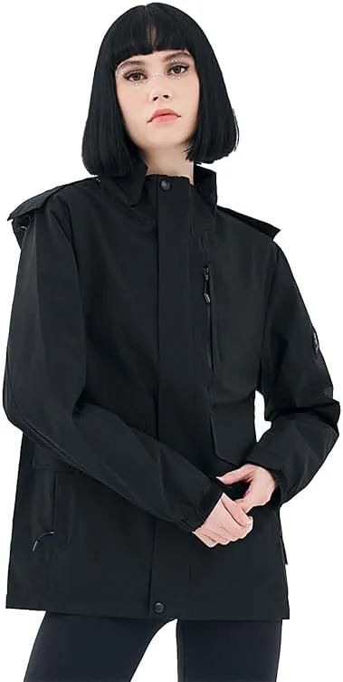 Men Women Waterproof Mountaineering Hiking Camping Trekking Outdoor Sports Loose Windbreaker Outdoor Windproof coat