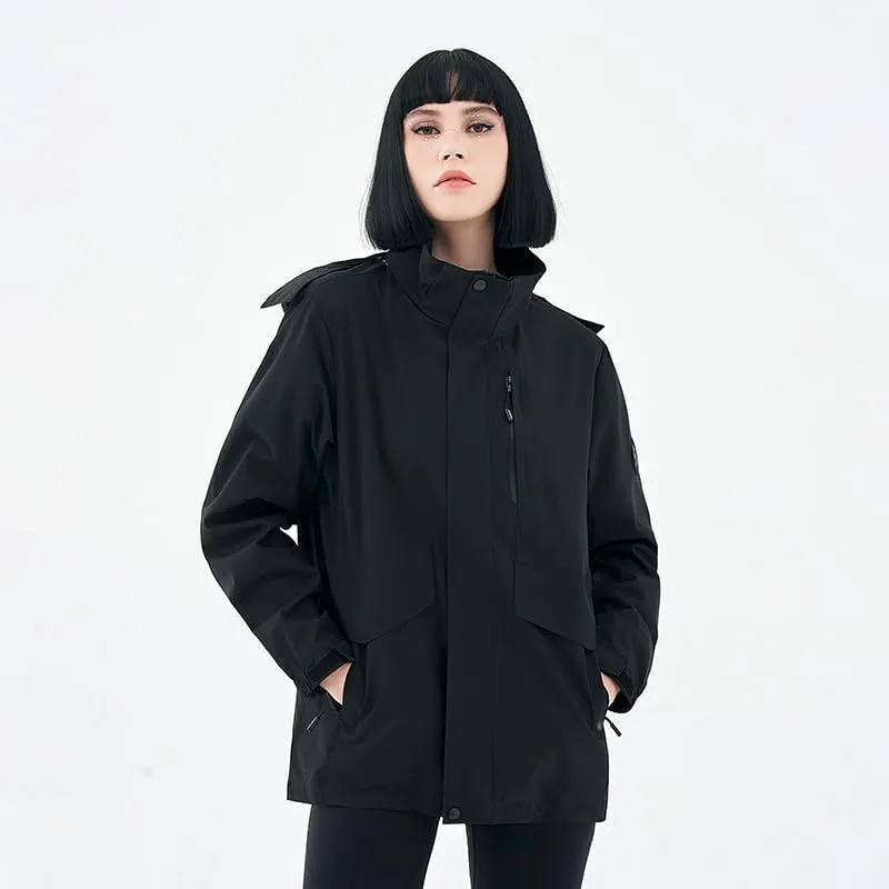 Men Women Waterproof Mountaineering Hiking Camping Trekking Outdoor Sports Loose Windbreaker Outdoor Windproof coat