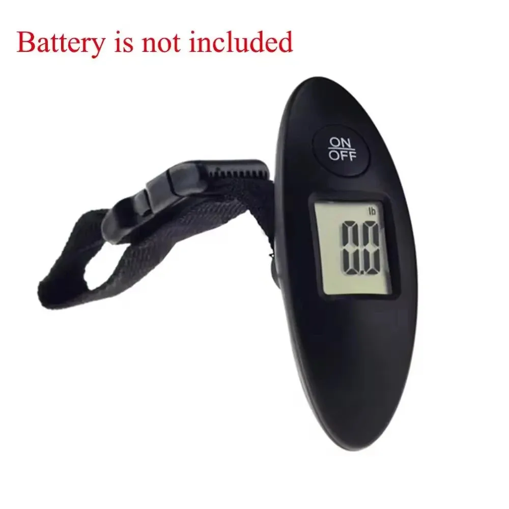 Mini LCD Digital Luggage Scale – 40kg/100g Portable Travel & Fishing Hanging Scale