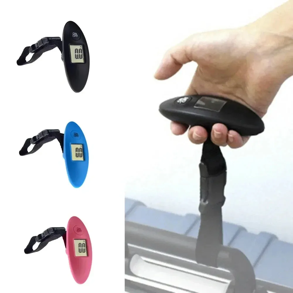 Mini LCD Digital Luggage Scale – 40kg/100g Portable Travel & Fishing Hanging Scale