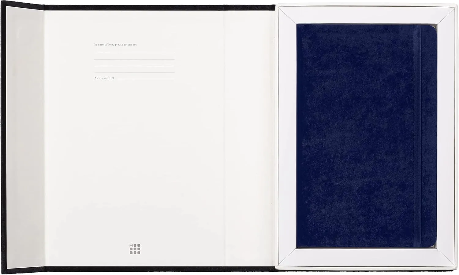 Moleskine Limited Edition Velvet Notebook, Hard Cover, Large (6" x 9"), Ruled/Lined, Iris Purple, 240 Pages
