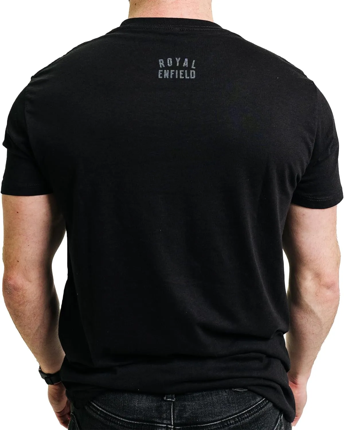 Moto Anatomy Men’s Crew Neck T-Shirt Athletic Heather Stylish Biker Tee Comfortable Motorcycle Riding Apparel