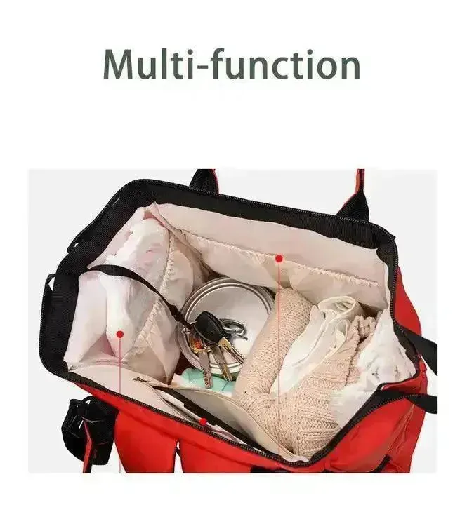 Multi-functional Large Capacity Baby Diaper Bag