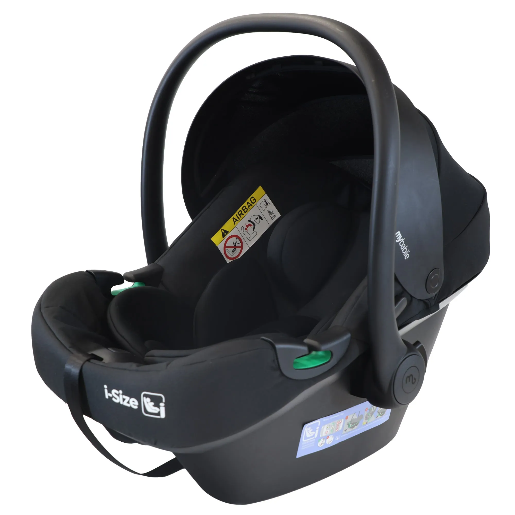My Babiie 450i Travel System with Infant Carrier - Black