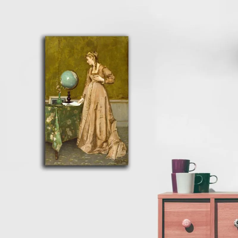News from Afar by Alfred Stevens