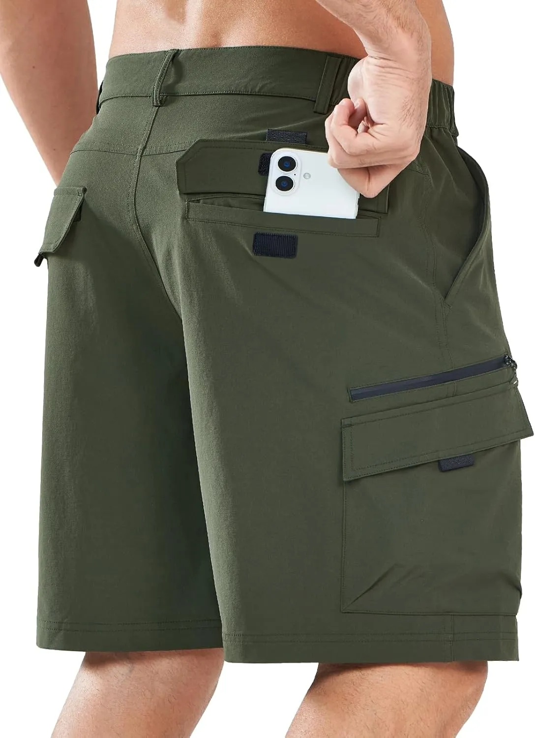 NORTHYARD Men's Casual Cargo Shorts Lightweight 9" Hiking Golf Work Quick Dry Camping Outdoor Travel Fishing with 7 Pockets