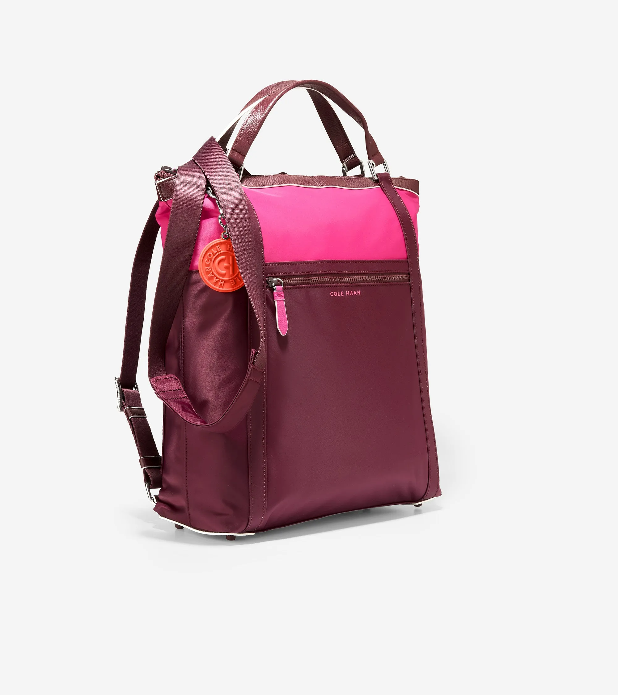 Nylon Convertible Backpack