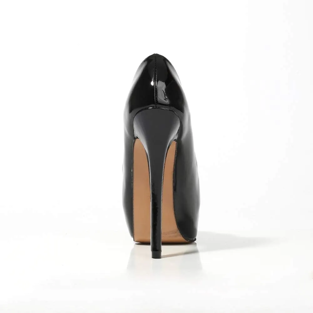 OCHENTA Women's Peep Toe Prom Heels Platform High Heels Sexy Dress Pumps