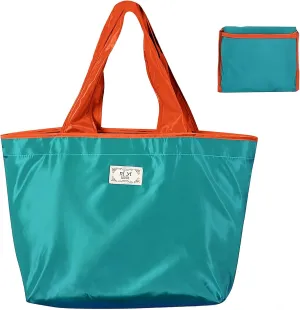 OSAGIE Reusable Grocery Bag Foldable Shopping Bag with Pocket Extra Wide Handle Portable Durable Washable Tote Bags for Women
