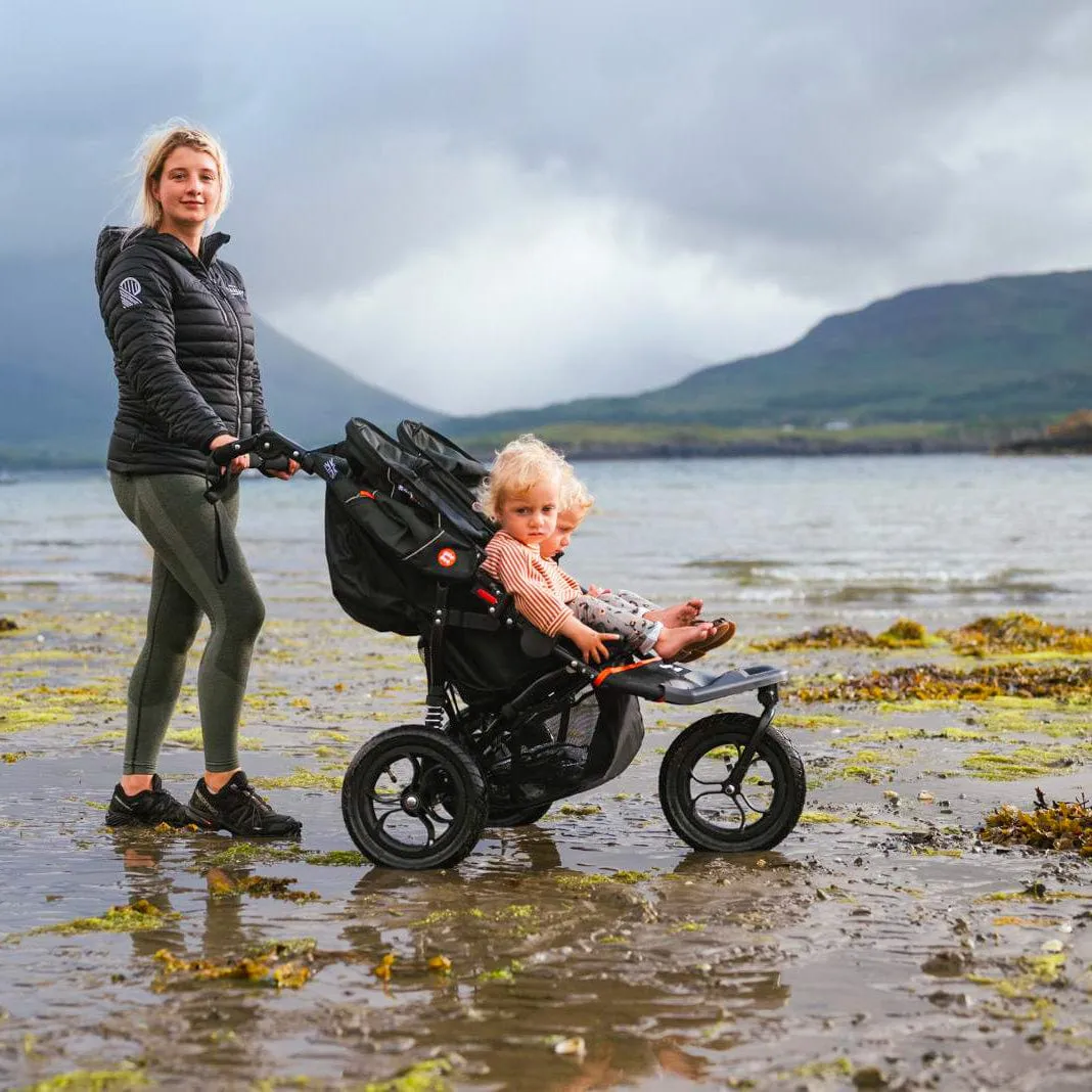 Out n About Nipper V5 Double Pushchair - Summit Black