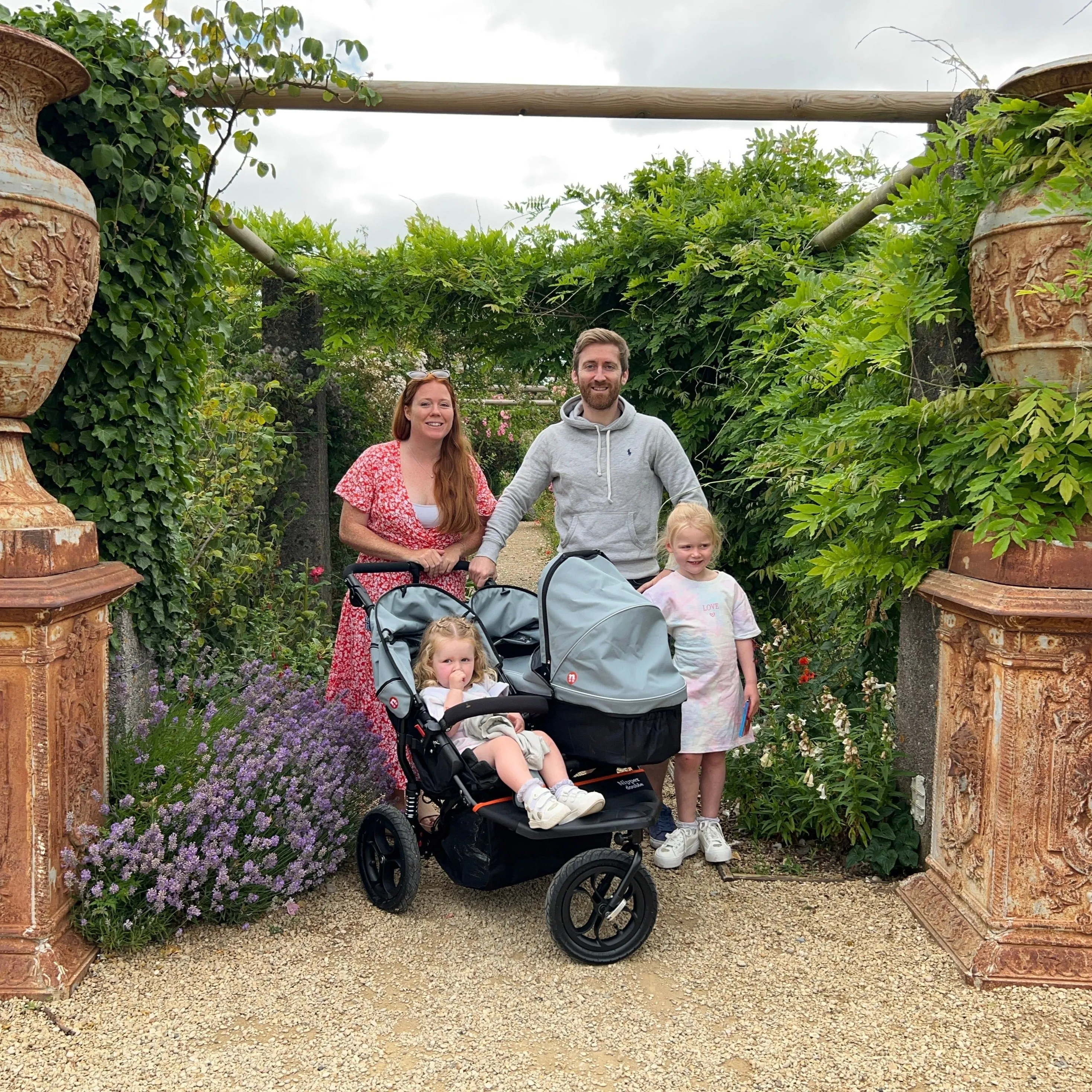 Out n About Nipper V5 Double Pushchair - Sycamore Green