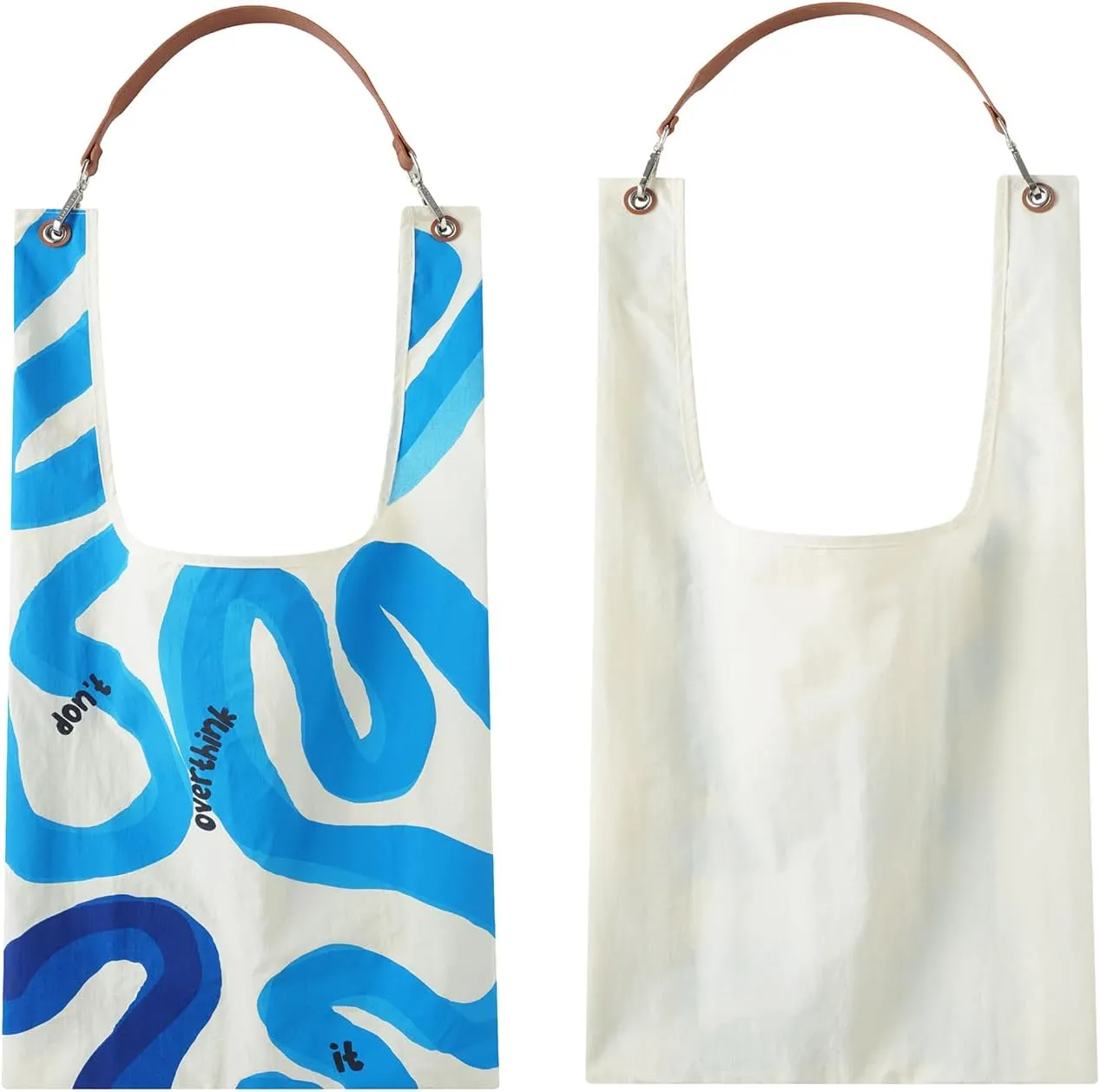 OVERTHINK Toby Bag with detachable genuine leather strap - Stylish & Versatile Crossbody Bag for Everyday Use