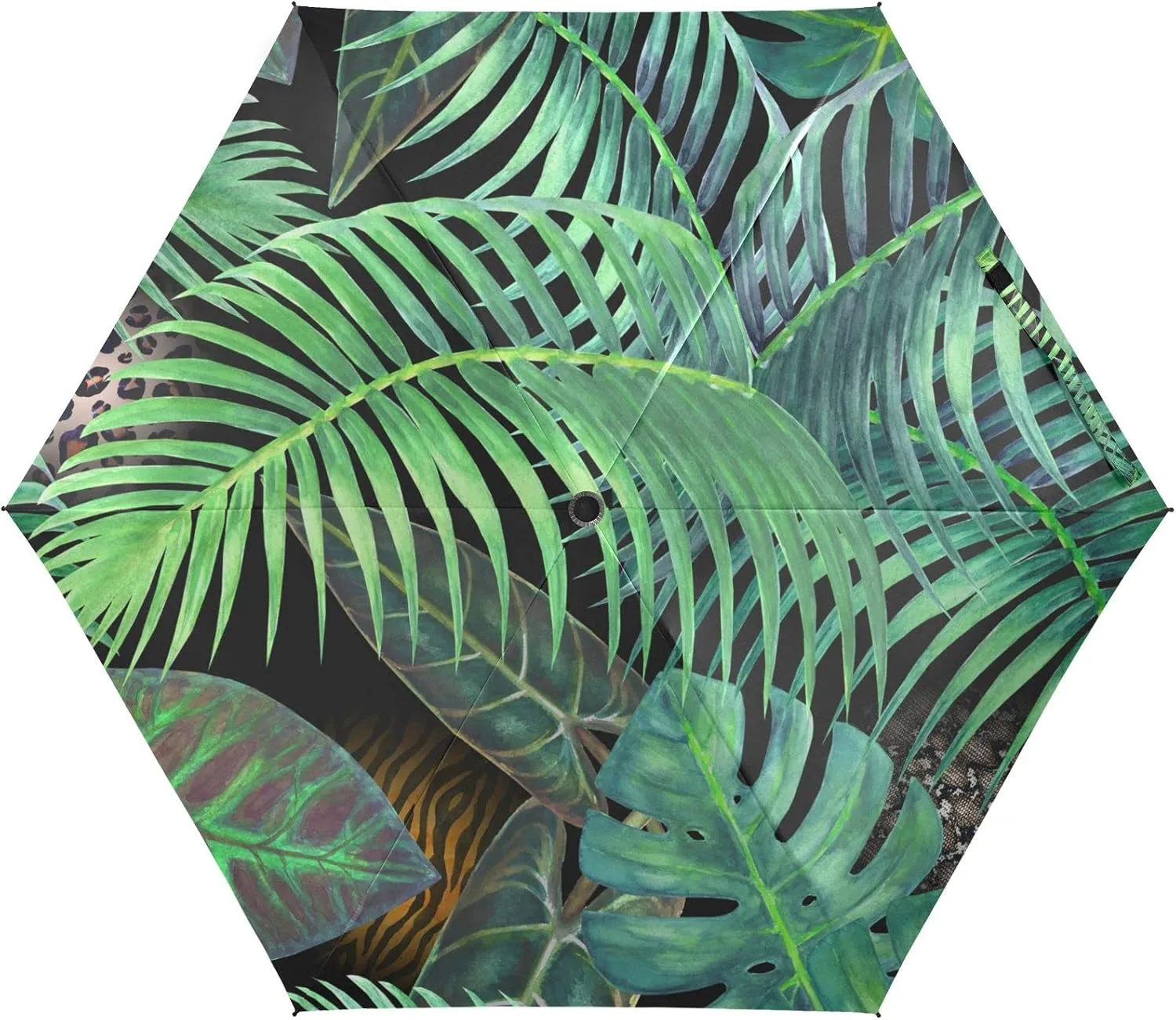 Oyihfvs Parasol Folding Umbrella, Reinforced Windproof Waterproof, Portable Compact Anti-UV Sun Rain Protection for Travel Outdoor