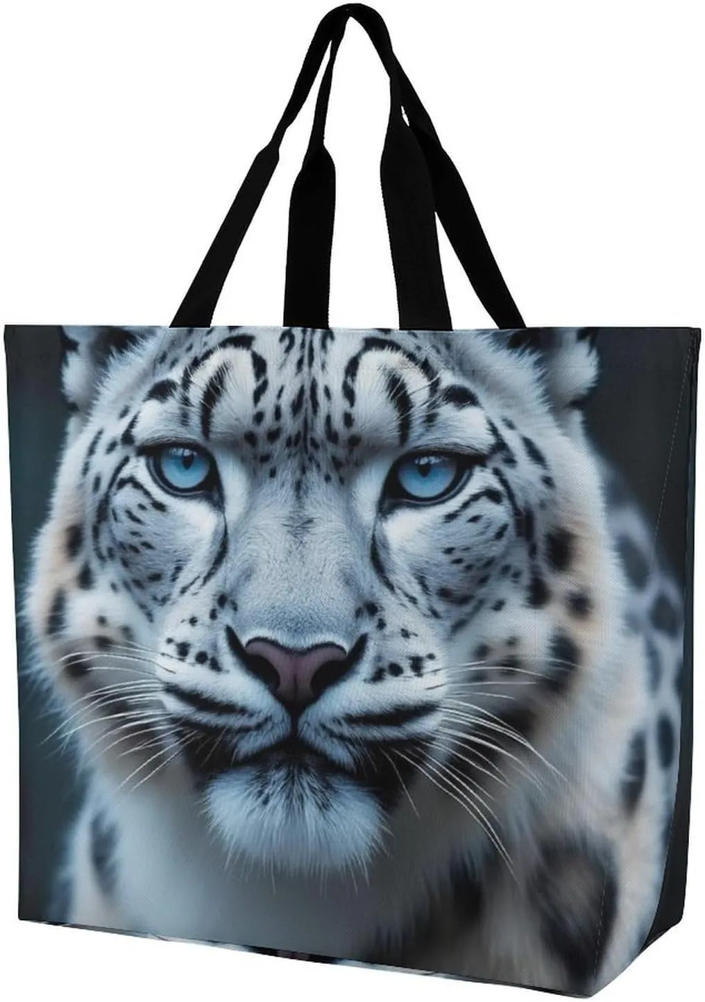 Portable Grocery Shoulder Bag for Women Casual Reusable Shopping Bag Large Tote Bags