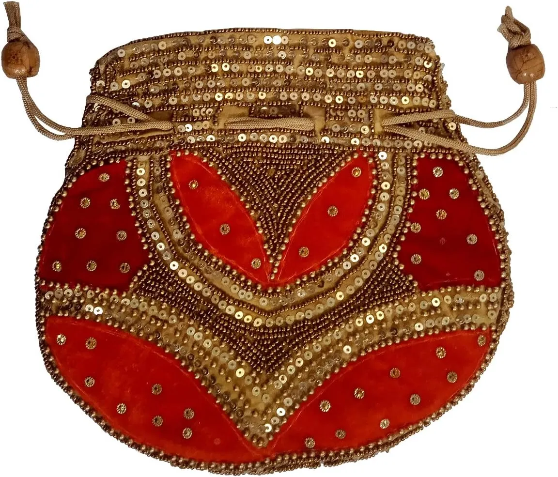 Purpledip Potli Bags Drawstring Purse (Potli02$)
