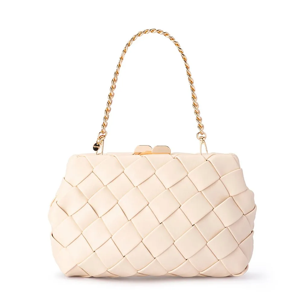 QUINN Woven Clutch